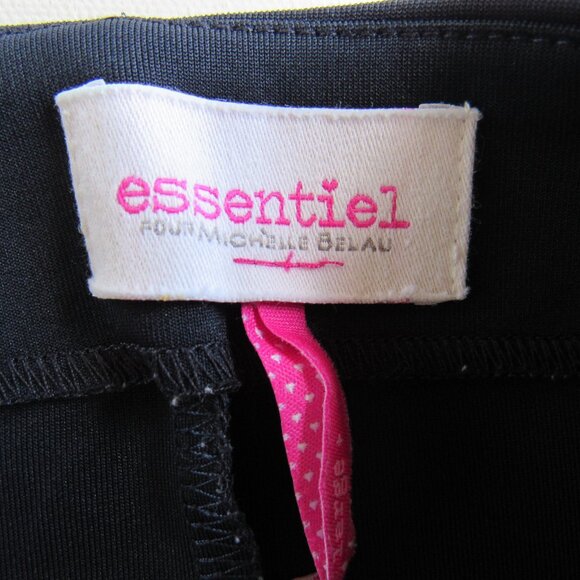 essentiel by Michelle Belau Womens Classic Navy Blue Mini Pencil Skirt Size L - Picture 4 of 9